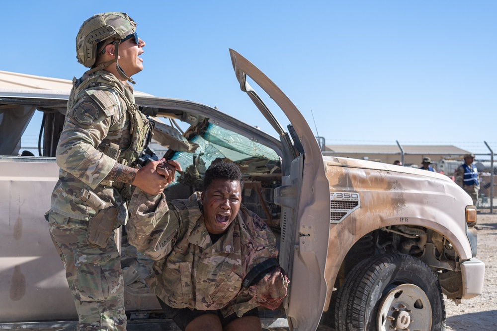 332nd AEW Conducts Mass Casualty training exercise