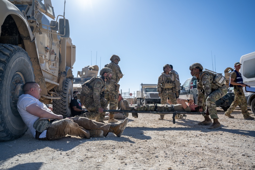 332nd AEW Conducts Mass Casualty training exercise