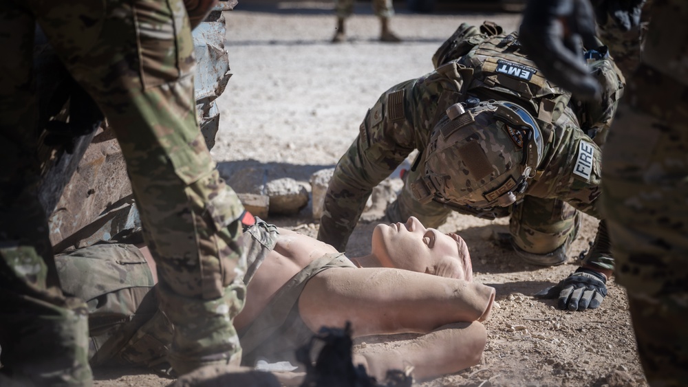 332nd AEW Conducts Mass Casualty training exercise