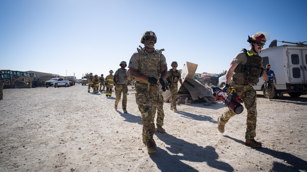 332nd AEW Conducts Mass Casualty training exercise