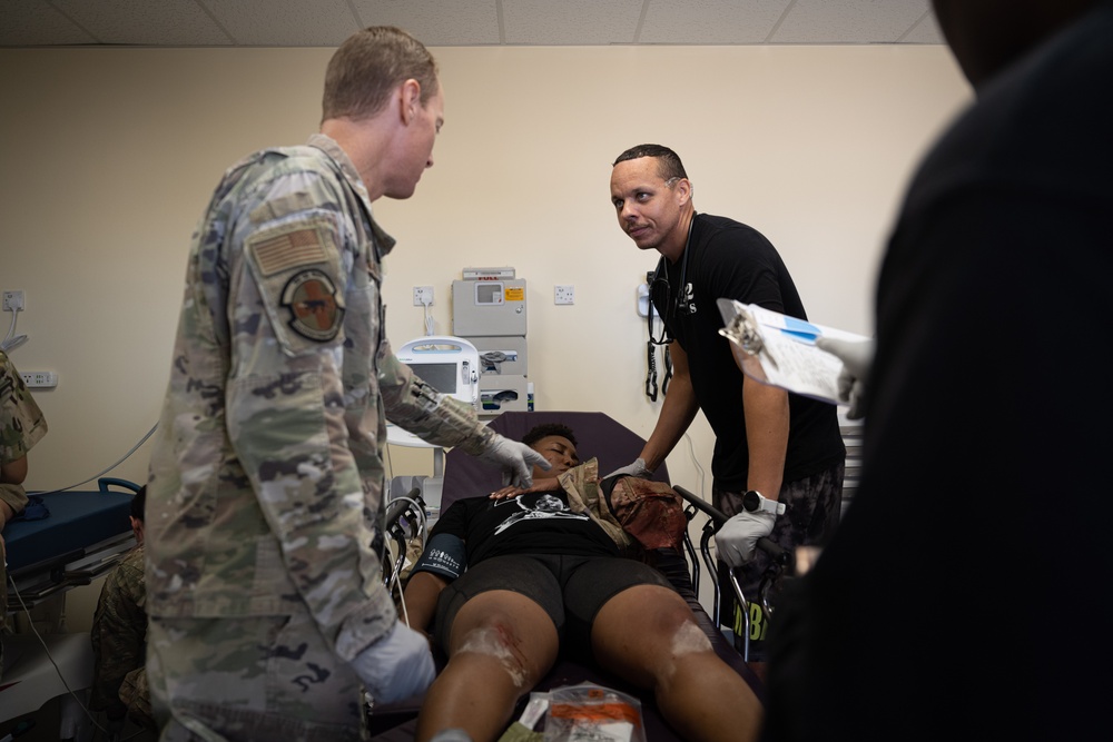 332nd AEW Conducts Mass Casualty training exercise