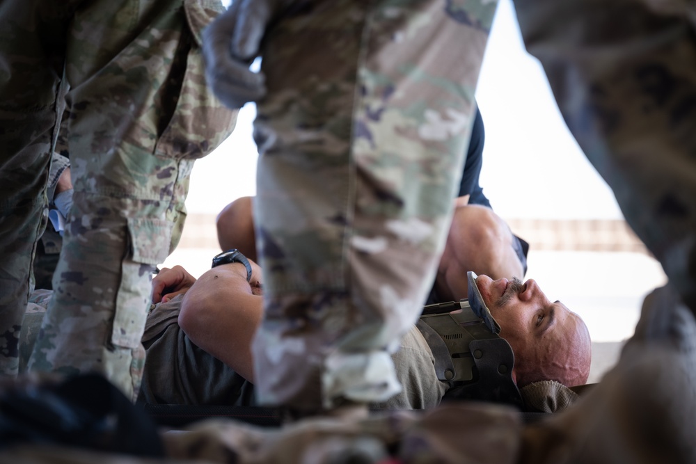 332nd AEW Conducts Mass Casualty training exercise