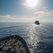 USS New York Replenishment At Sea