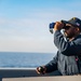 USS New York Replenishment At Sea