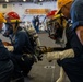 General Quarters Drill in Wasp's Hangar Bay