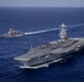 USS Gerald R. Ford and JMSDF Conduct Sailing Exercise