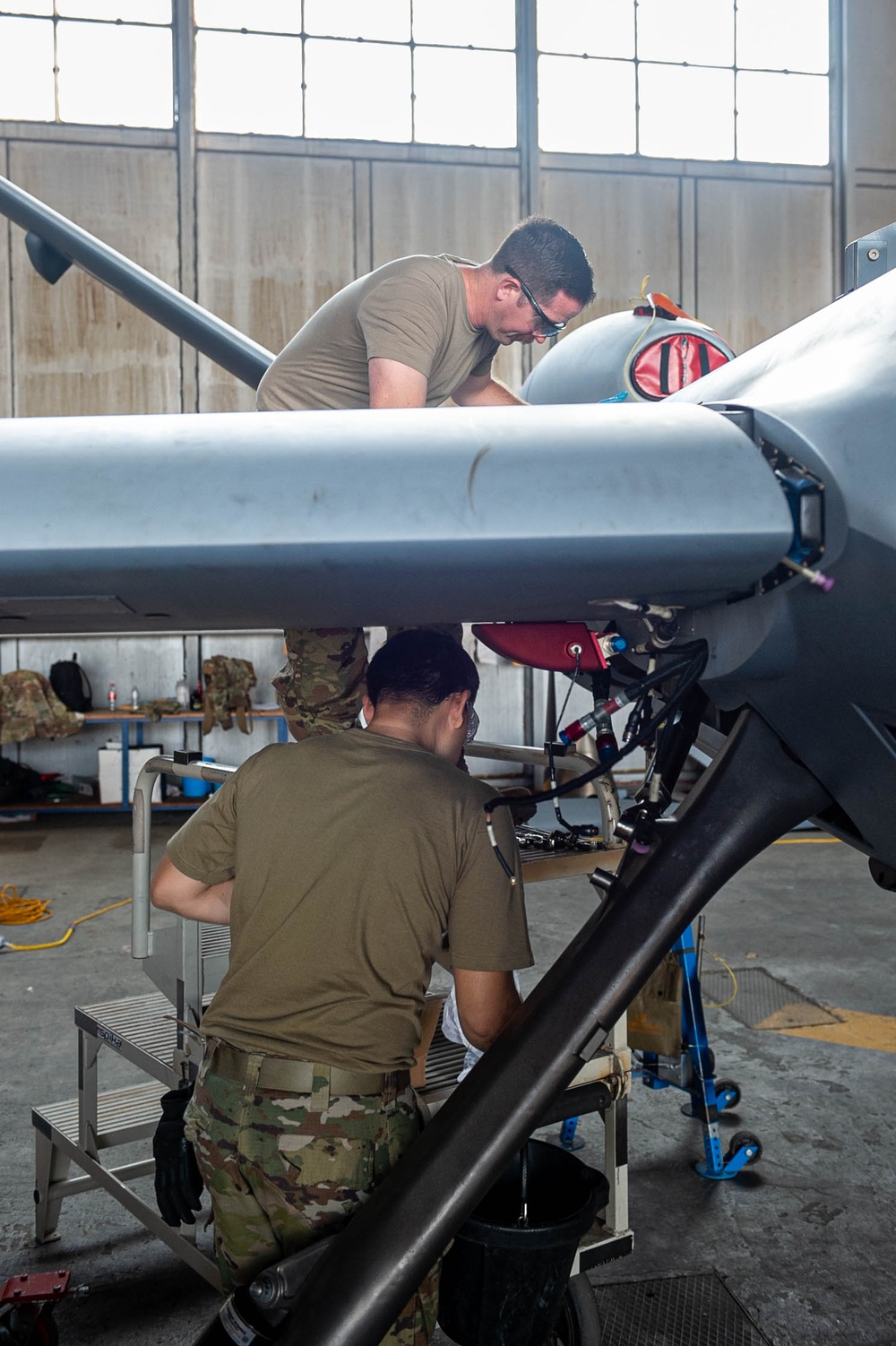 Crew Chiefs Ensure MQ-9 Reaper Mission Readiness