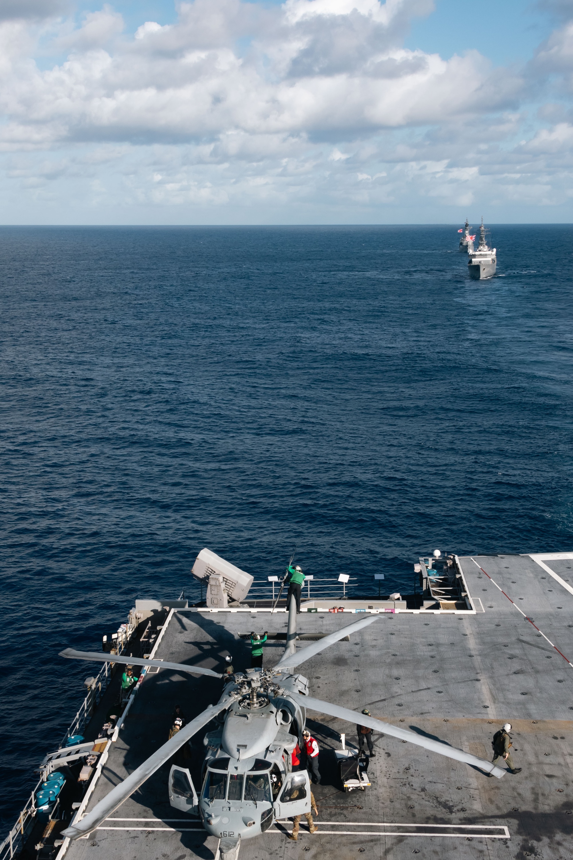 Japan Maritime Self-Defense Force, U.S. Navy Conduct