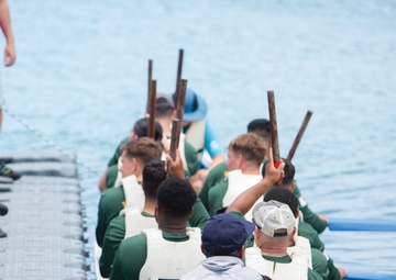 Futenma Marines experience Ginowan Hari / 普天間海兵隊が宜野湾ハーリーを体験