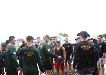 Futenma Marines experience Ginowan Hari / 普天間海兵隊が宜野湾ハーリーを体験