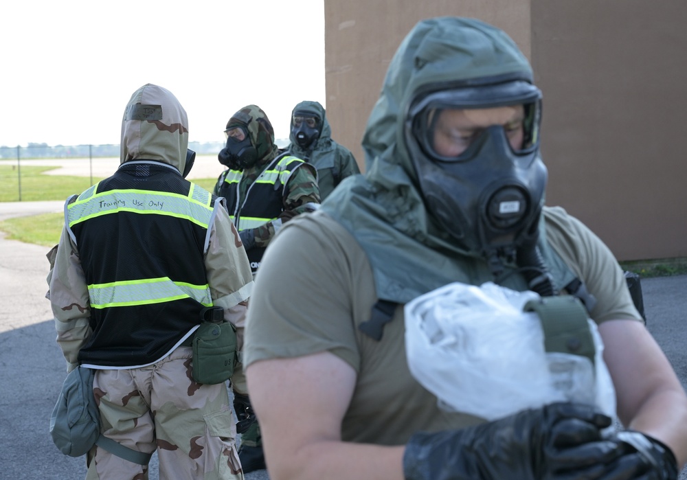 Aircrew Flight Equipment conducts decontamination training