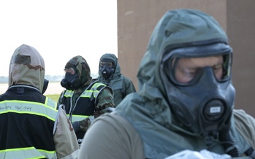 Aircrew Flight Equipment conducts decontamination training