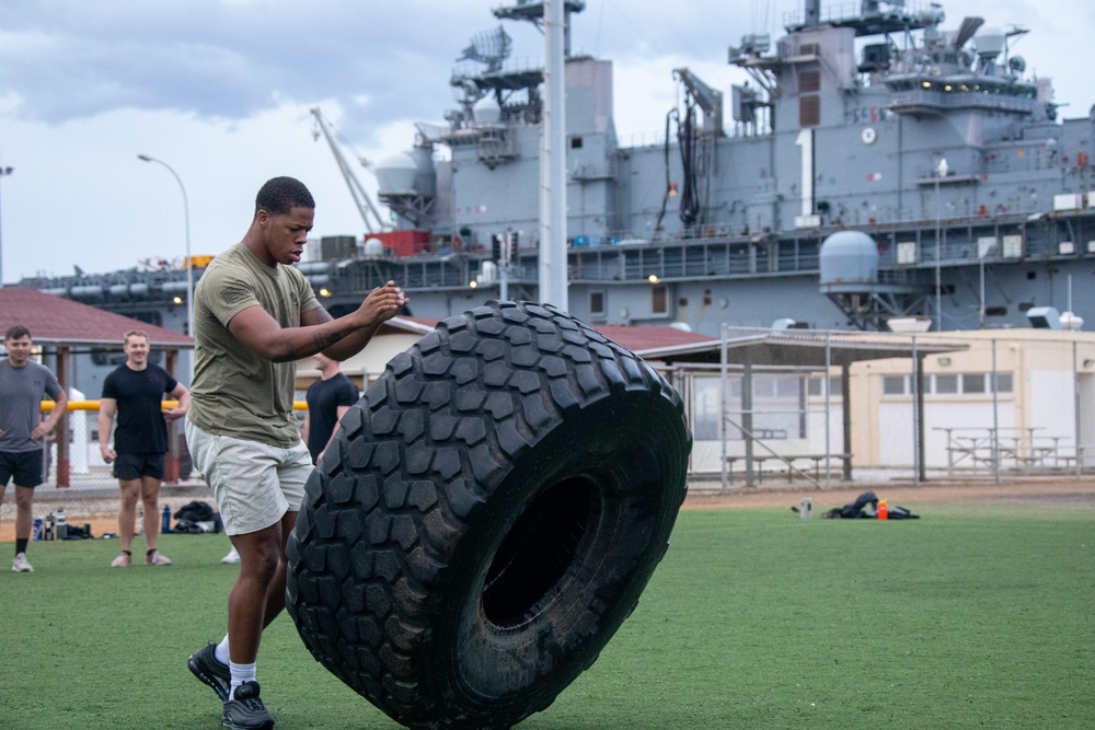 WSP ARG-24th MEU (SOC) Strong Man Competition
