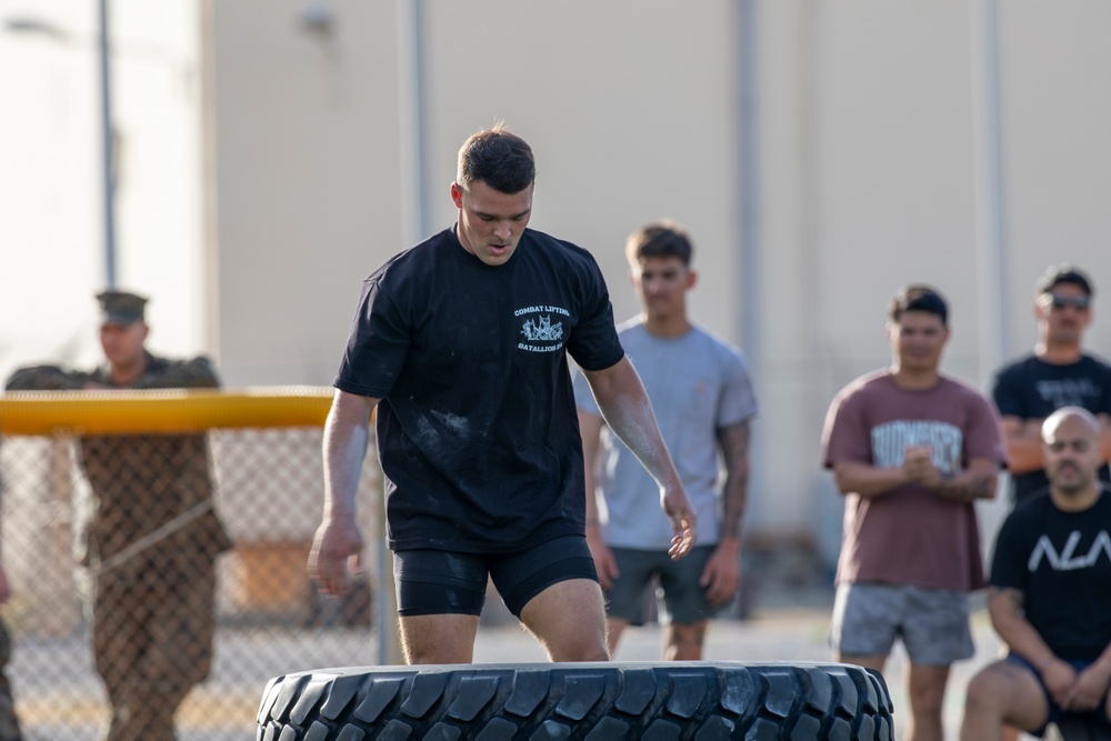WSP ARG-24th MEU (SOC) Strong Man Competition