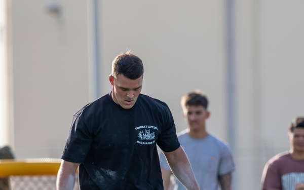 WSP ARG-24th MEU (SOC) Strong Man Competition