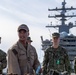 USS Ronald Reagan (CVN 76) hosts a tour for U.S. Naval Sea Cadet Corps