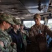 USS Ronald Reagan (CVN 76) hosts a tour for U.S. Naval Sea Cadet Corps