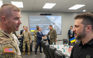 Ukrainian President visits Scranton Army Ammunition Plant