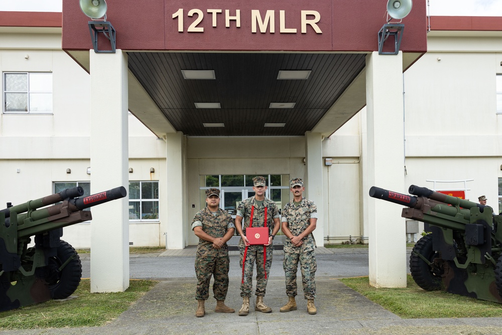 Lance Cpl. Dover Meritoriously Promotes to Corporal