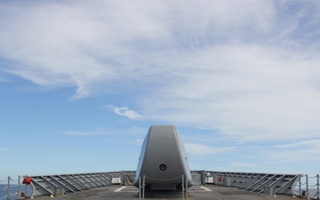 USS Lake Erie (CG 70) conducts operations in the Northern Pacific Ocean