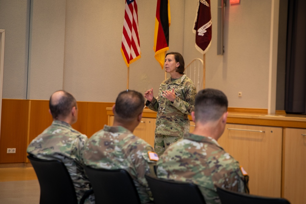 USASOC speaks at Landstuhl Regional Medical Center