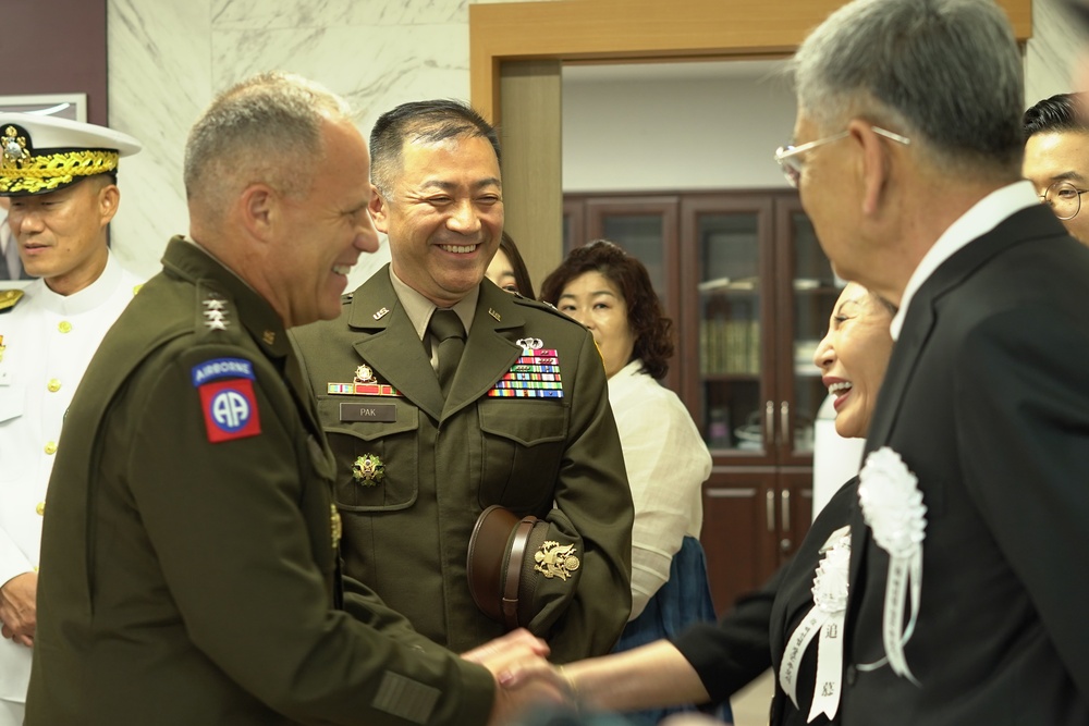 General Paik Sun-Yup’s 4th memorial service