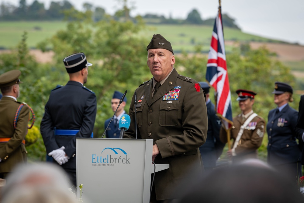 Ettelbruck recognizes 80th Liberation in Luxembourg