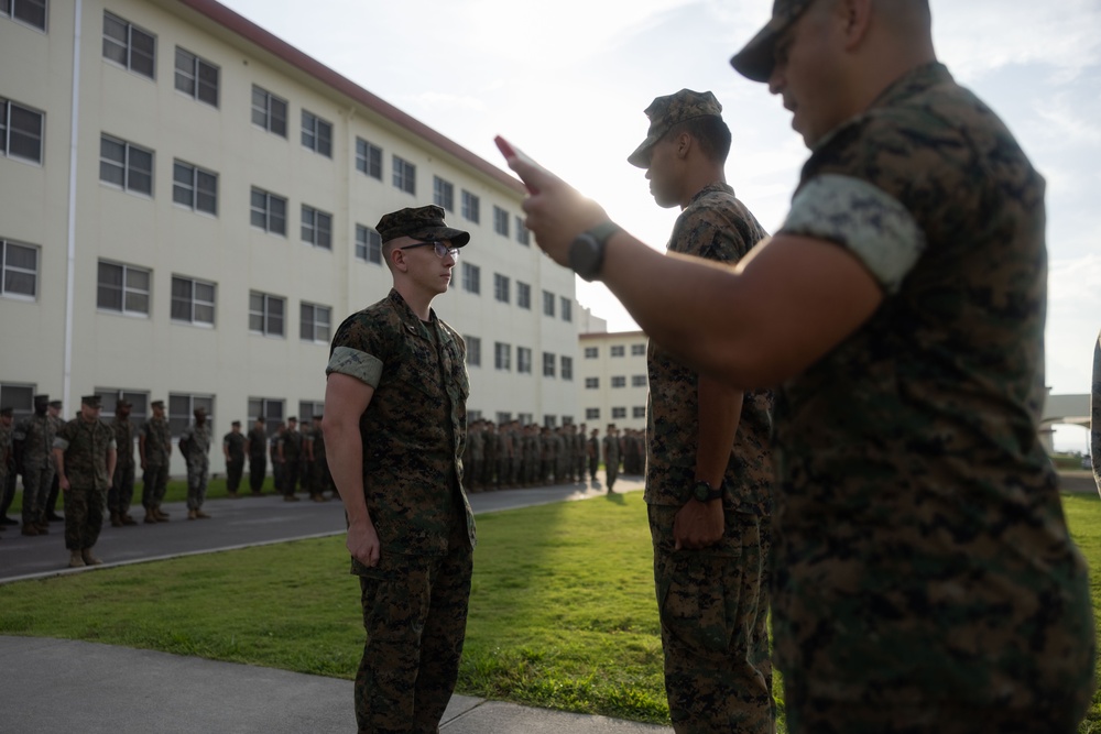 1st Lt. Grover Barham III Navy &amp; Marine Corps Achievement Medal Ceremony