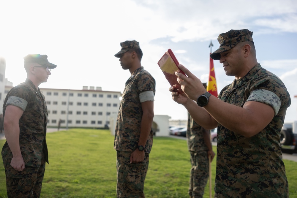 1st Lt. Grover Barham III Navy &amp; Marine Corps Achievement Medal Ceremony