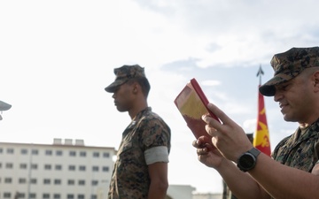 1st Lt. Grover Barham III Navy &amp; Marine Corps Achievement Medal Ceremony