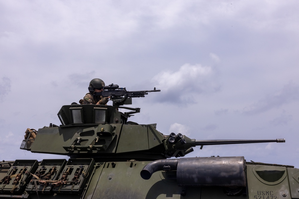 31st MEU conducts Defense of the Amphibious Task Force Live-Fire Exercise