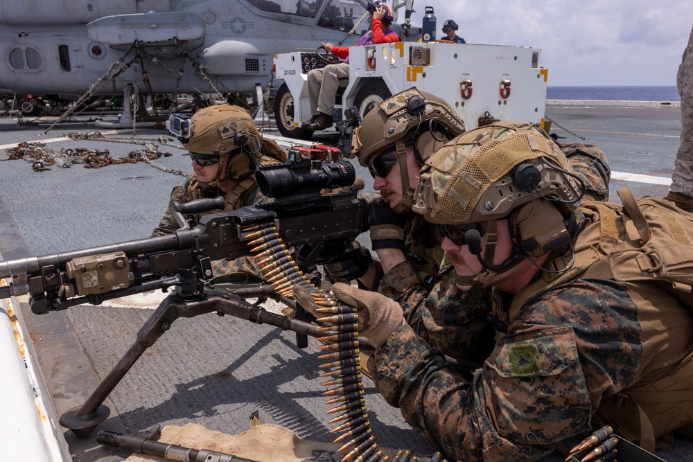 31st MEU conducts Defense of the Amphibious Task Force Live-Fire Exercise