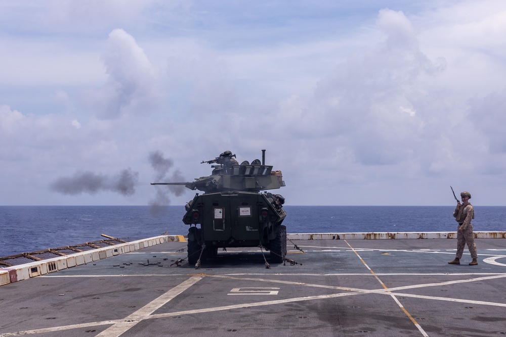 31st MEU conducts Defense of the Amphibious Task Force Live-Fire Exercise