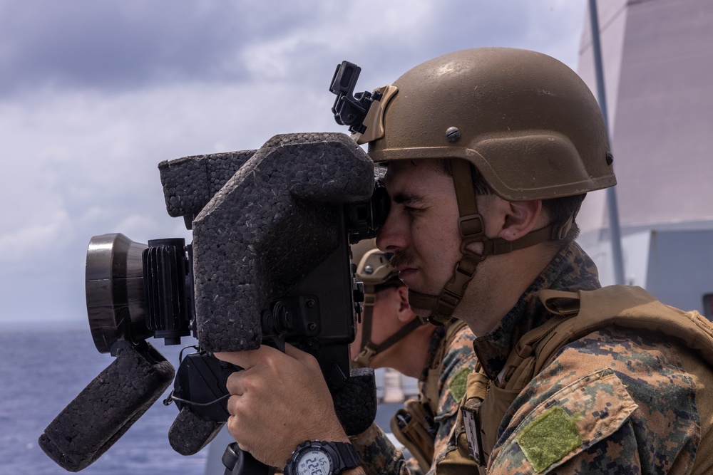 31st MEU conducts Defense of the Amphibious Task Force Live-Fire Exercise