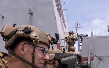 31st MEU conducts Defense of the Amphibious Task Force Live-Fire Exercise