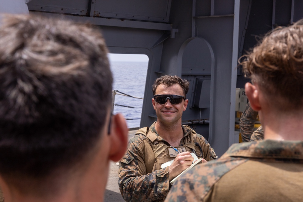 31st MEU conducts Defense of the Amphibious Task Force Live-Fire Exercise