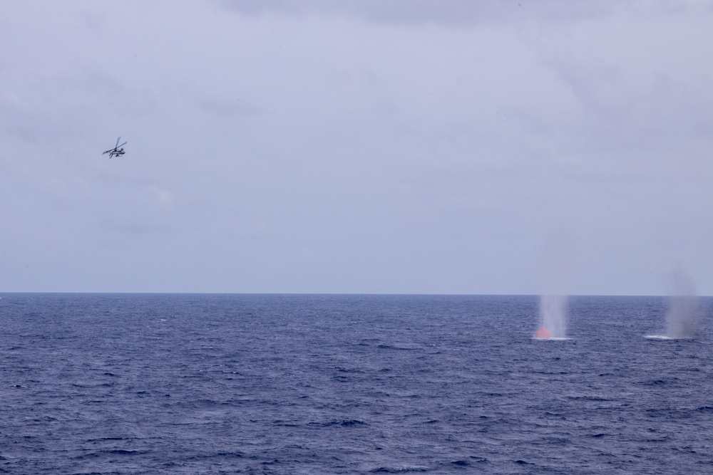 31st MEU conducts Defense of the Amphibious Task Force Live-Fire Exercise