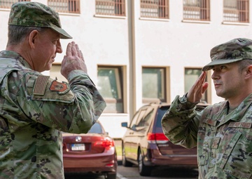USAFE-AFAFRICA commander recgonizes Airmen from the 406th AEW