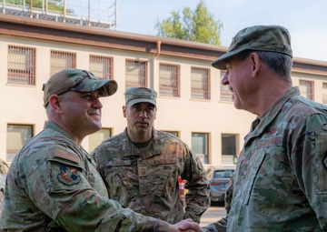 USAFE-AFAFRICA commander recgonizes Airmen from the 406th AEW