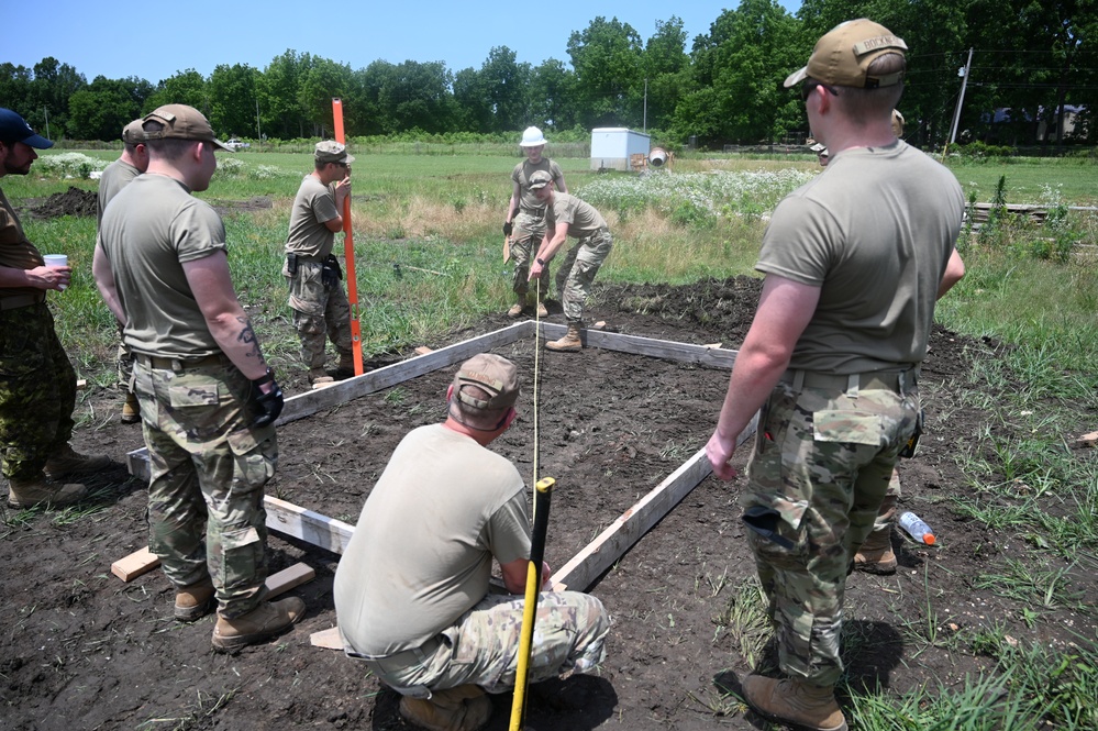 119th Civil Engineers Help Build Homes for Veterans