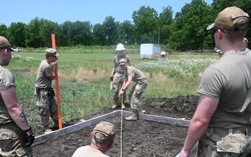 119th Civil Engineers Help Build Homes for Veterans