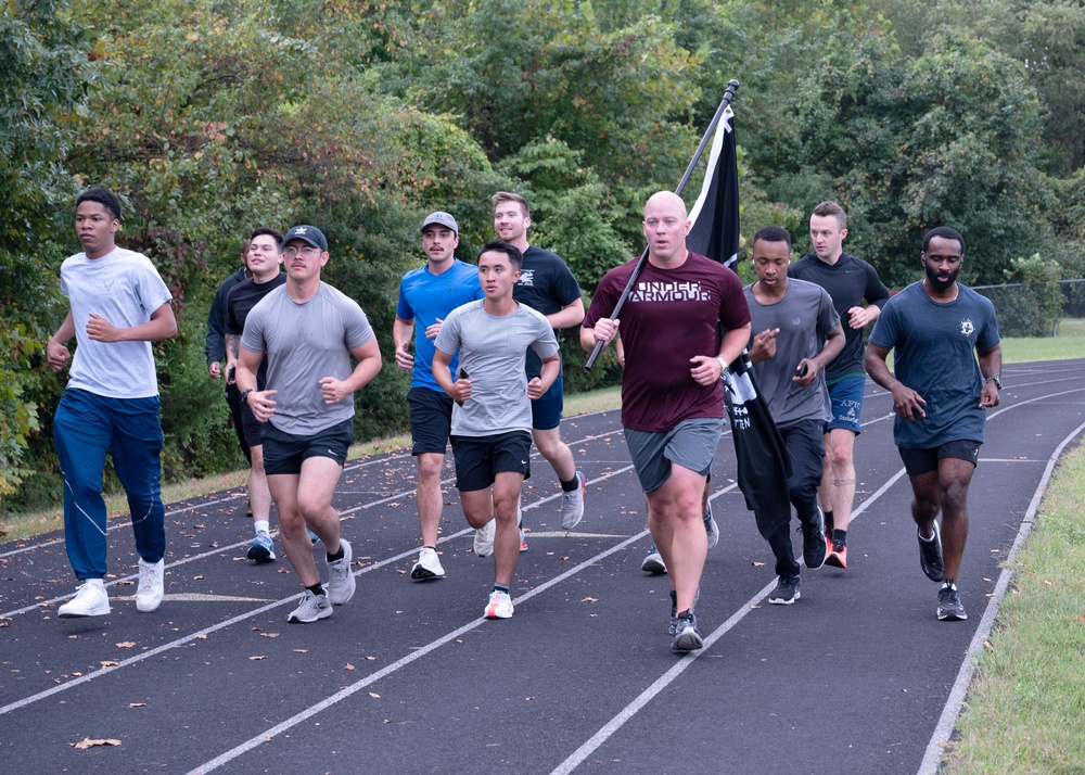 Team Meade participates in 24-hour POW/MIA run