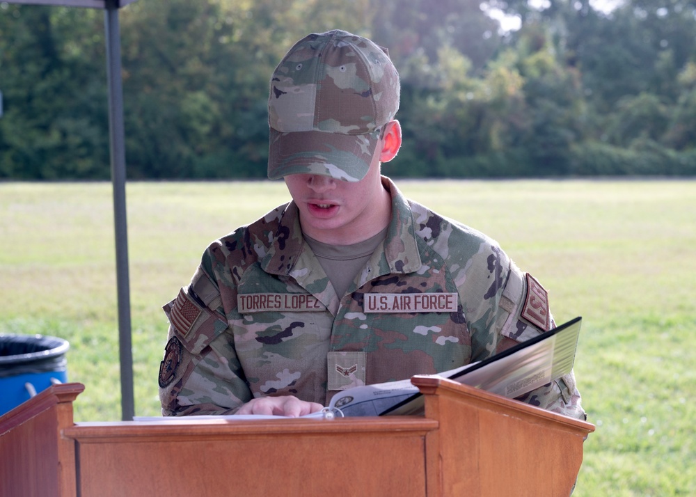 Team Meade participates in 24-hour POW/MIA run