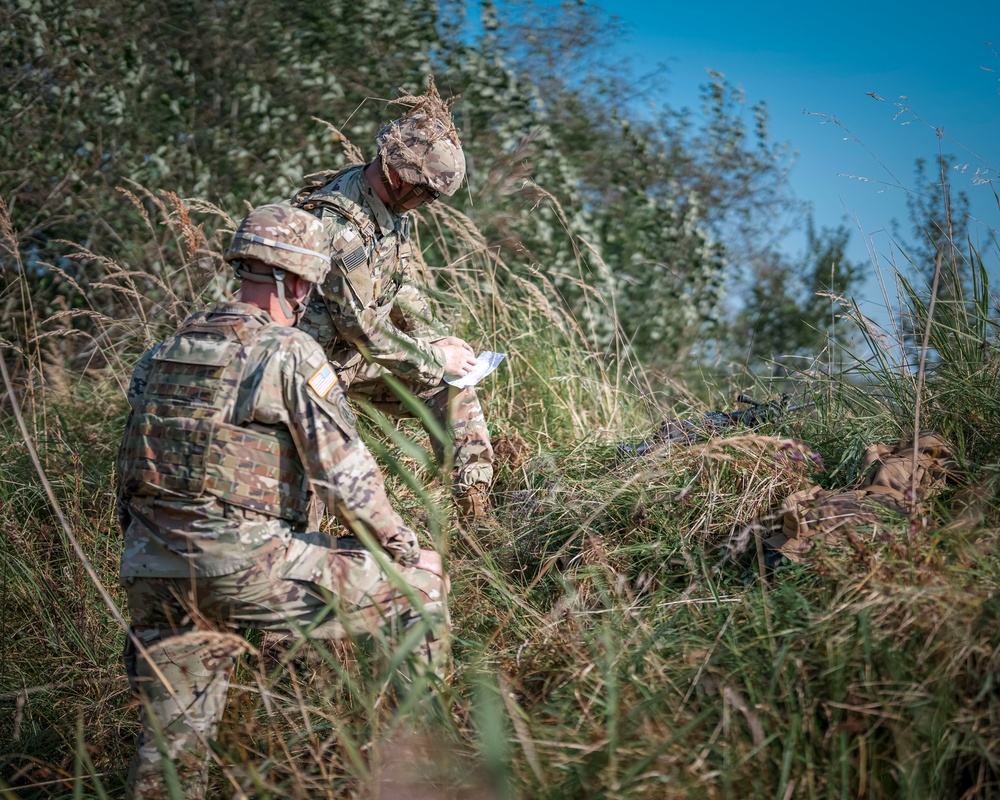 Alpha Battery, 5-4 ADA, Shoot on the Move Training with SGT STOUT