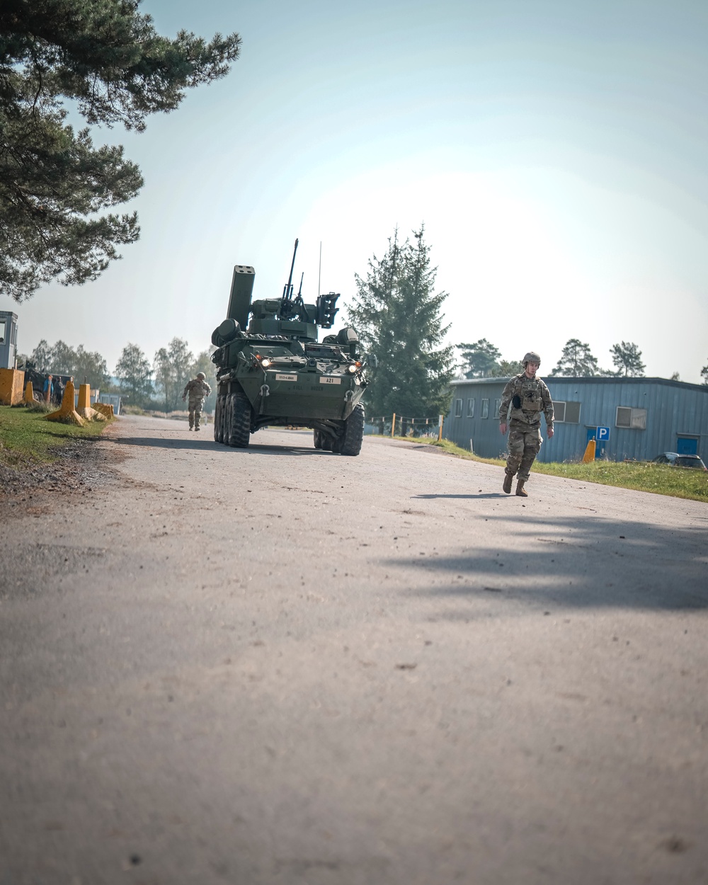 Alpha Battery, 5-4 ADA, Shoot on the Move Training with SGT STOUT