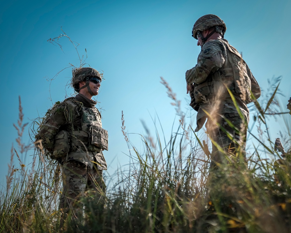 Alpha Battery, 5-4 ADA, Shoot on the Move Training with SGT STOUT