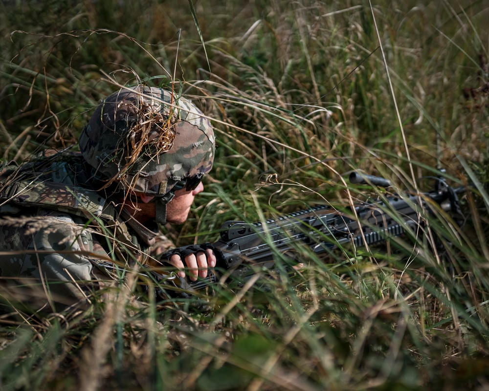 Alpha Battery, 5-4 ADA, Shoot on the Move Training with SGT STOUT