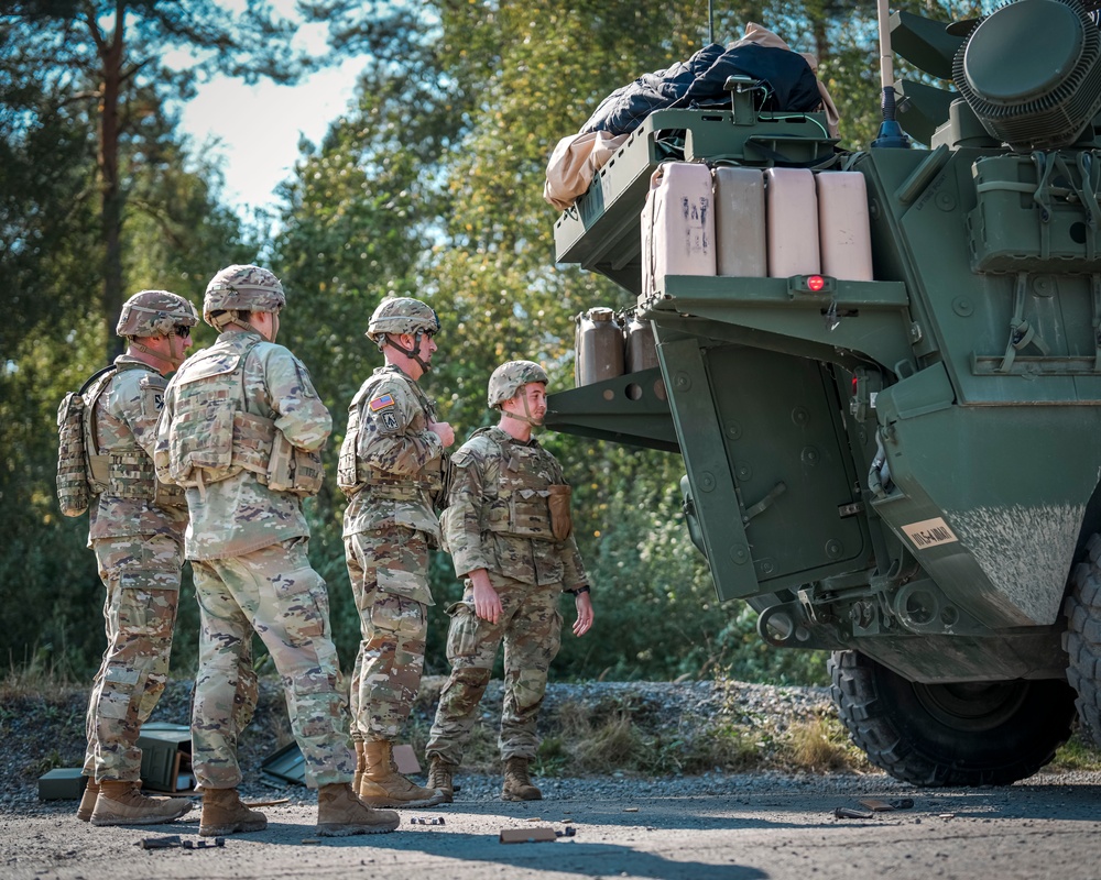 Alpha Battery, 5-4 ADA, Shoot on the Move Training with SGT STOUT