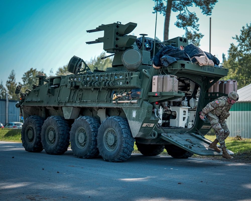 Alpha Battery, 5-4 ADA, Shoot on the Move Training with SGT STOUT