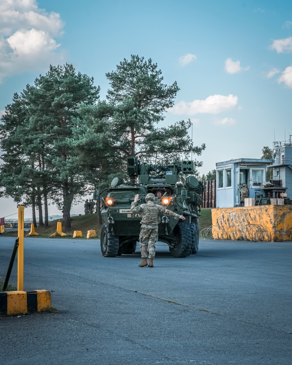 Alpha Battery, 5-4 ADA, Shoot on the Move Training with SGT STOUT